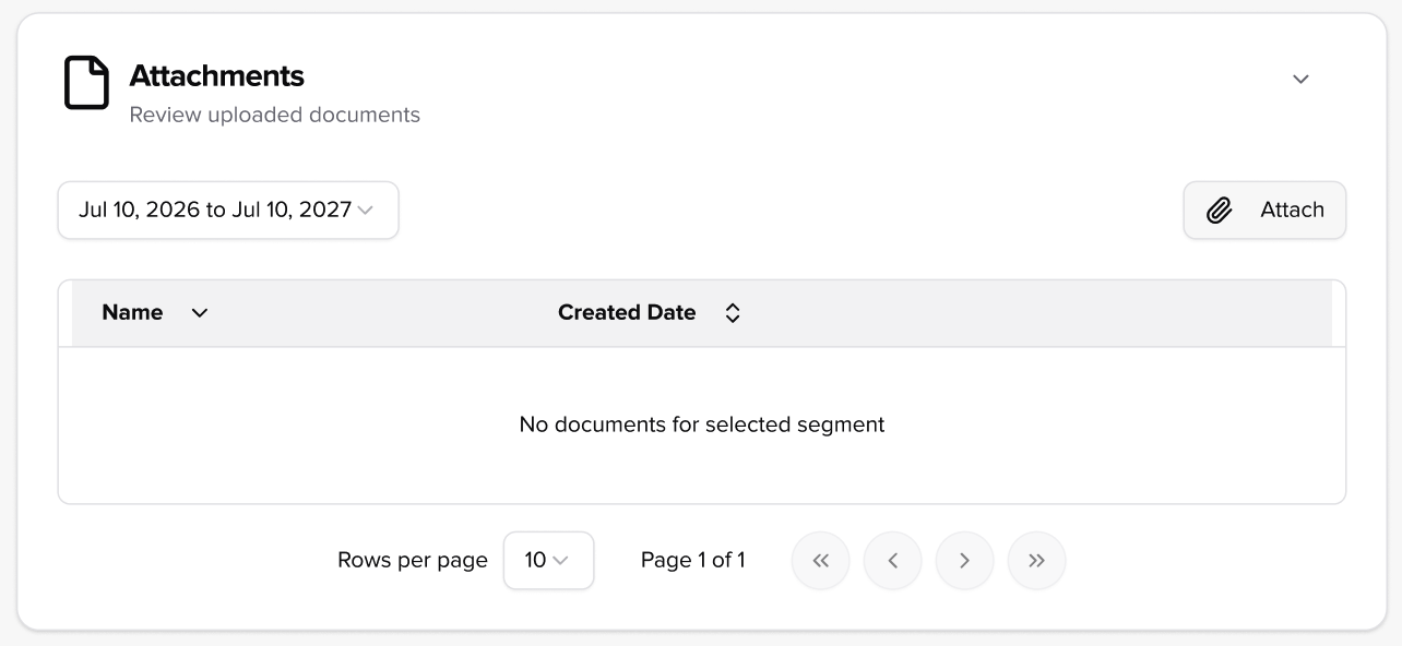 Attach Document